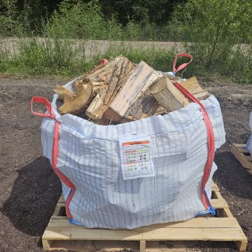 Hickory Firewood Pallet Tote